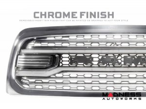 Dodge Ram HD LED Grille - XBG Series - Morimoto - Chrome - 2013 - 2018